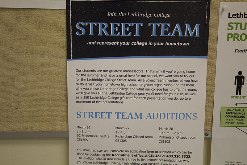 College is recruiting from all over