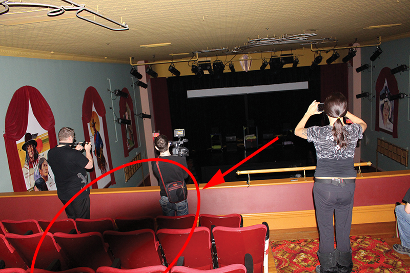 Ghost? Or random shadow? You decide!