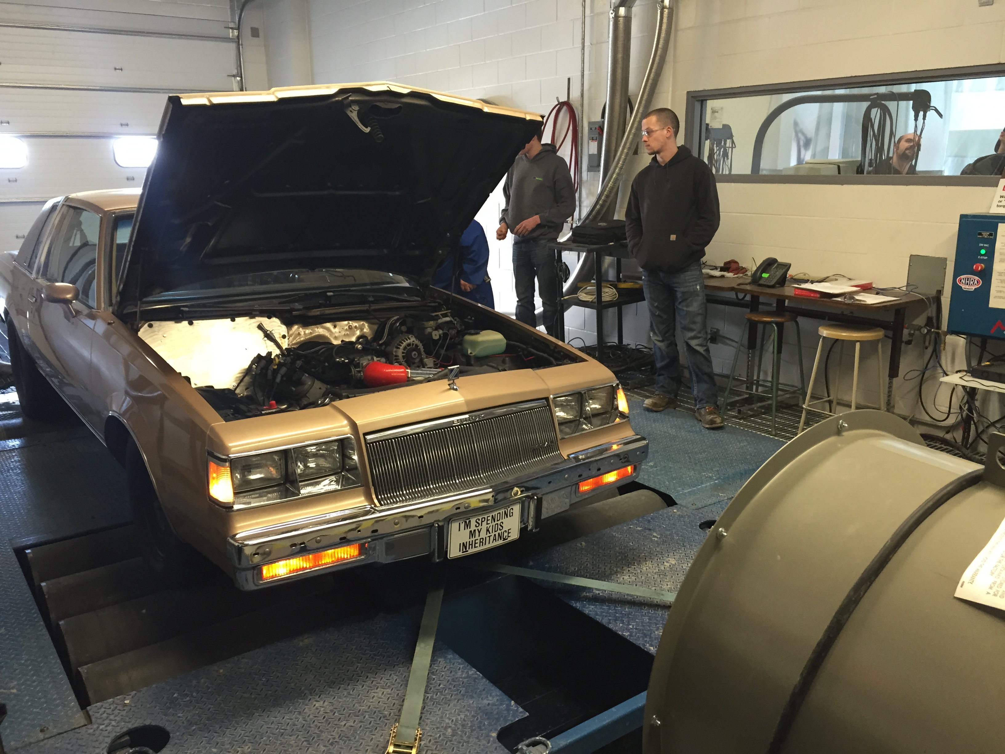 Lethbridge College dynamometer testing