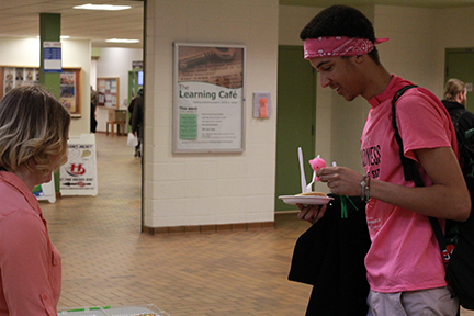 Parade of pink pushes purposeful message