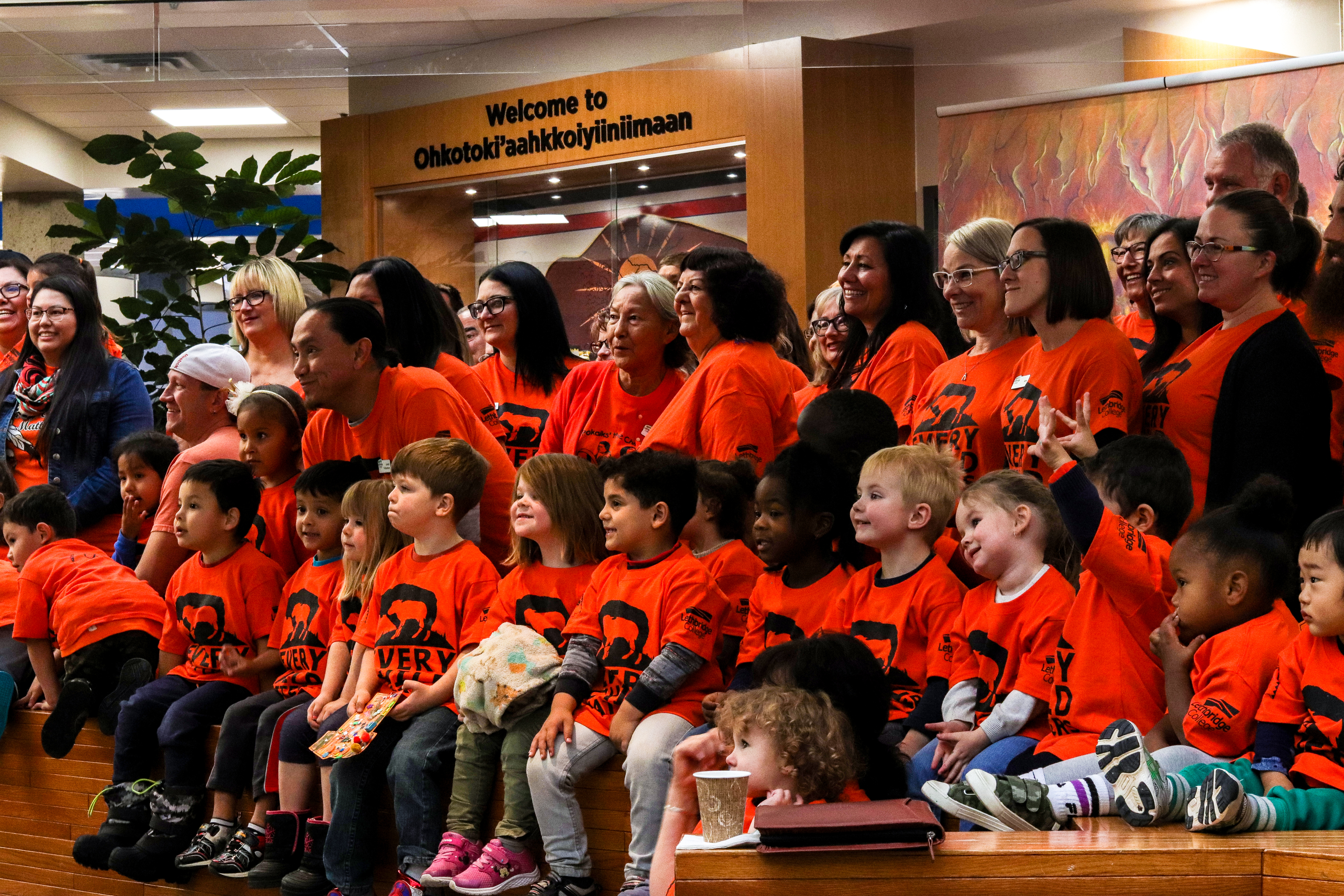 Lethbridge College wears orange in honour of those who suffered through residential schools