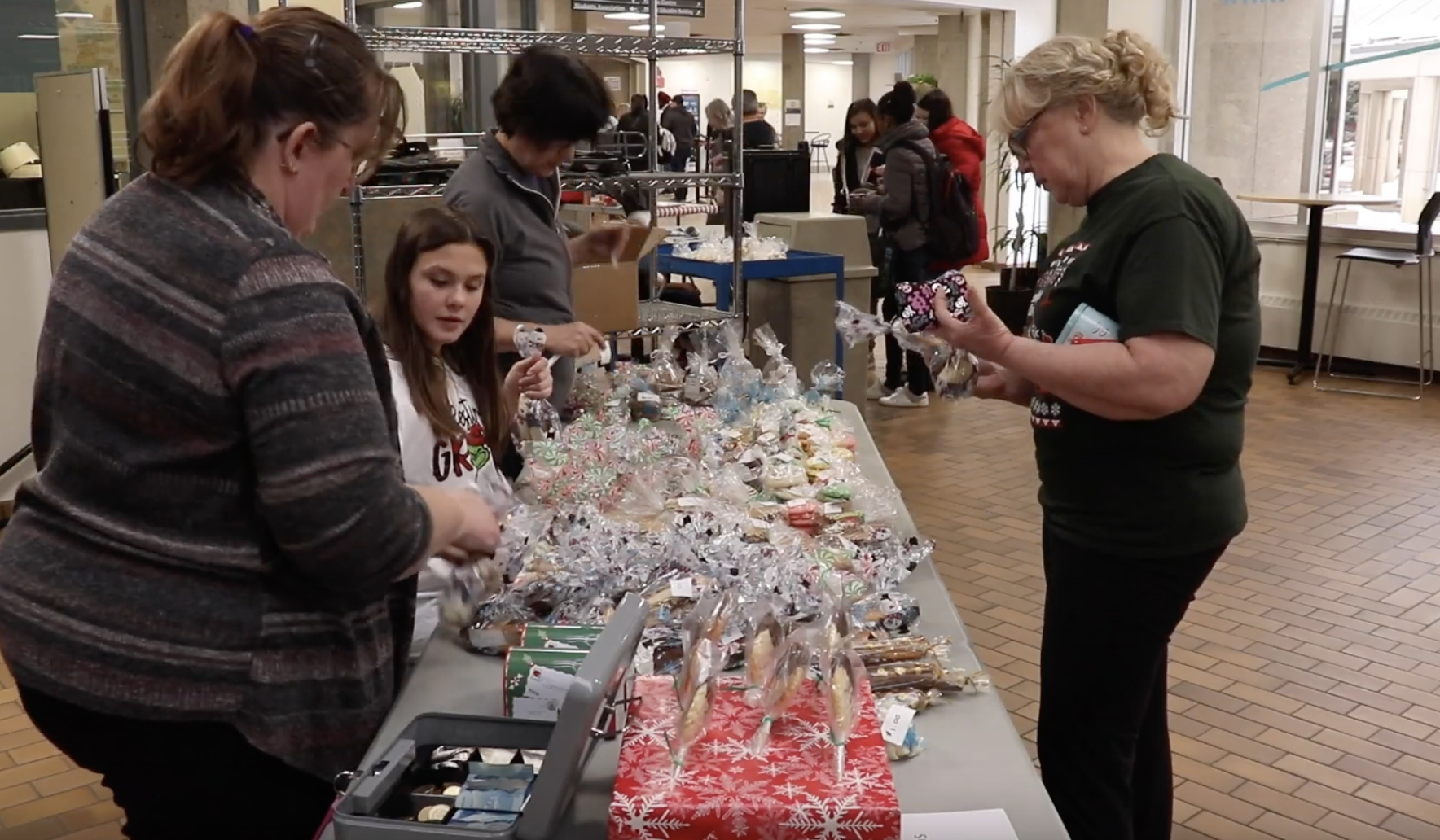 Lethbridge College helps students relieve stress by opening a unique Christmas store