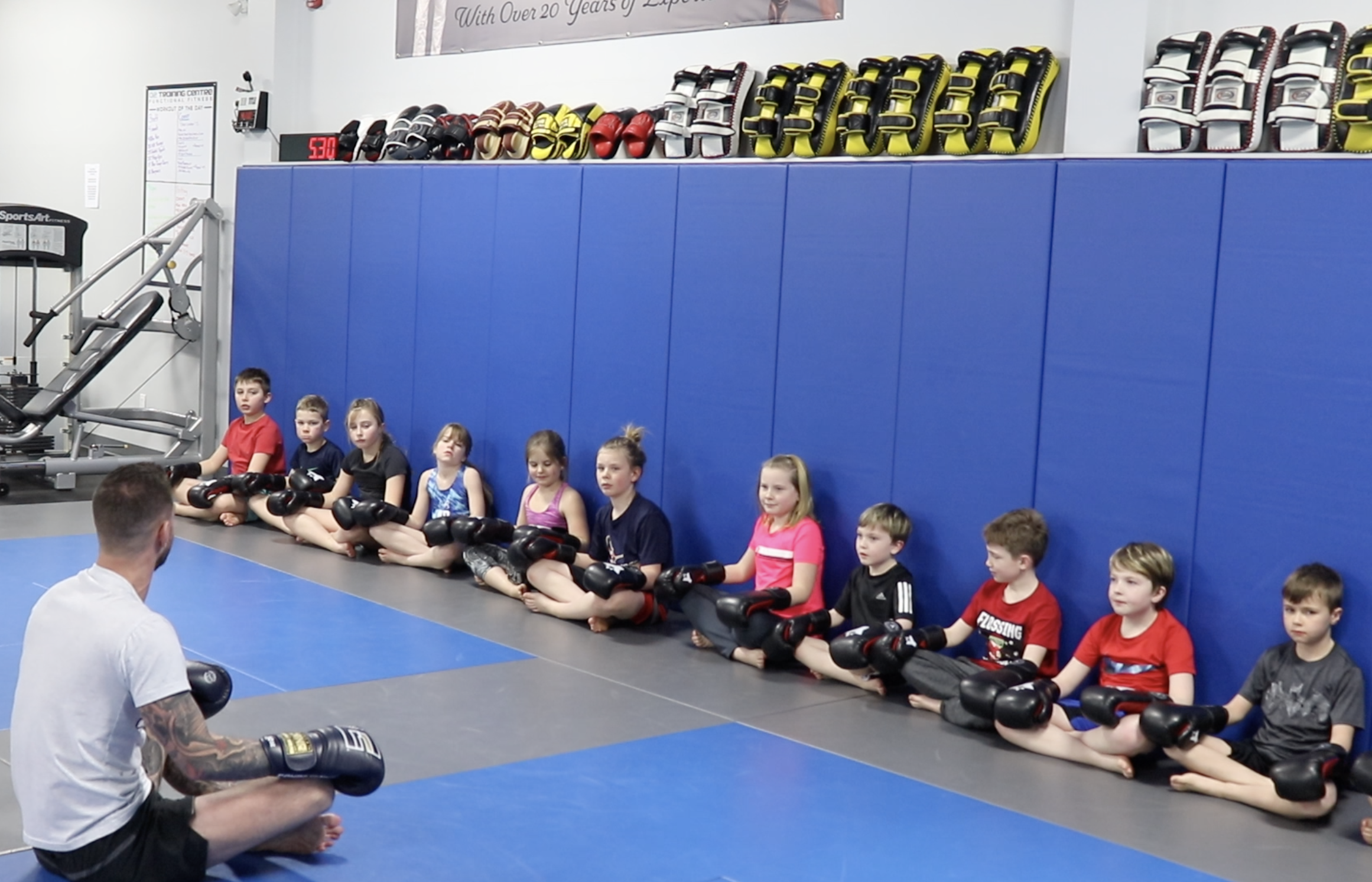 Kids kickboxing club kicks off for new year