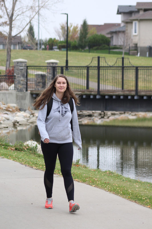 Lethbridge woman completes 24-hour walk, raising money for homeless shelter