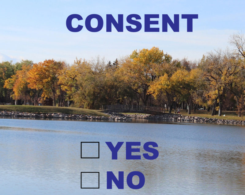 Even in romantic relationships, consent is required