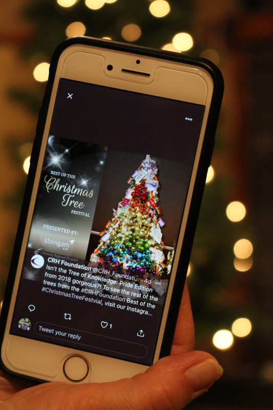 CRH Foundation Christmas Tree Festival has gone virtual