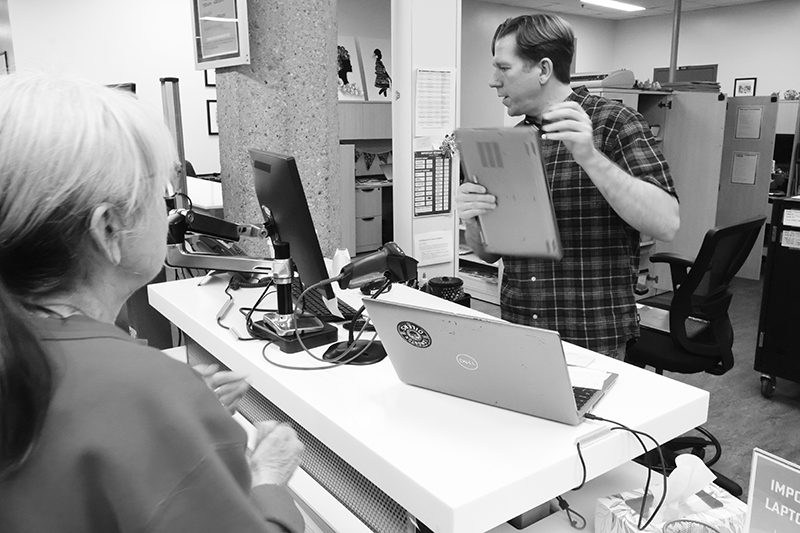 Support beyond the classroom: hidden resources of Buchanan Library